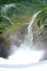 我が子を見送る