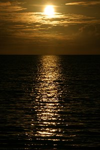 海のサンセット