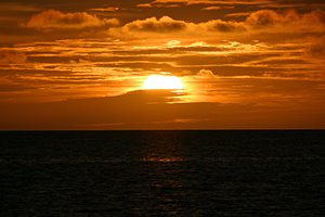 ドラマティックに暮れる