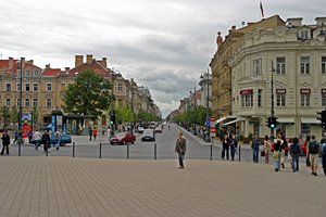 大聖堂広場の交差点