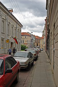 ビリニュスの路地裏