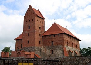 トラカイ城の本丸