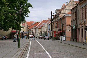 カウナスの通り