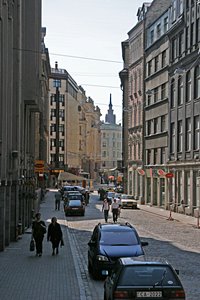 リガ旧市街（ポートレート）