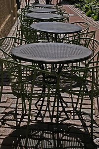 カフェのテーブル