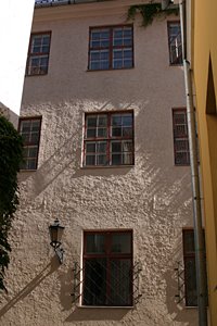 でこぼこ壁の家