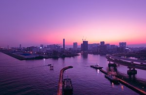 落日の東京ベイ