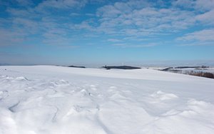雲と大地と同じ模様