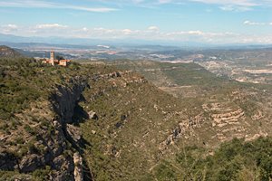 修道院から望む大地