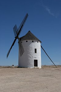 ドンキホーテの風車（ポートレート）
