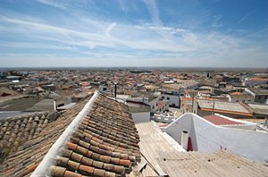 屋根の向こうの地平線