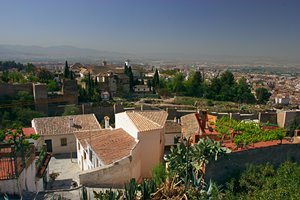 グラナダを望む