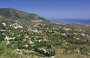 地中海の丘陵地