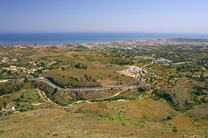 地中海と緑の大地