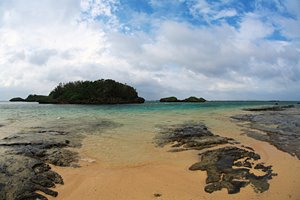 西表島のビーチライン