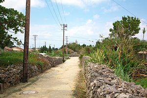 竹富島日情景１