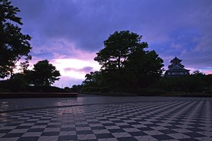 黄昏の長浜城